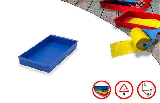 Picture of FAIBO DESK TRAYS MULTIUSE BLUE 22.5X12CM